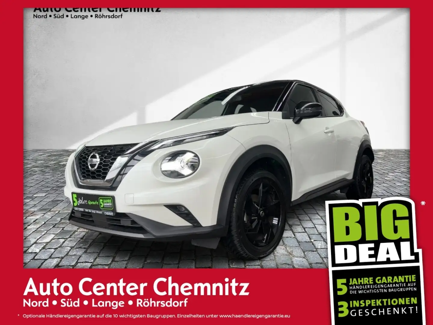 Nissan Juke DCT  Enigma LED/Navi/SHZ/PDC/Kamera/LM Blanc - 1