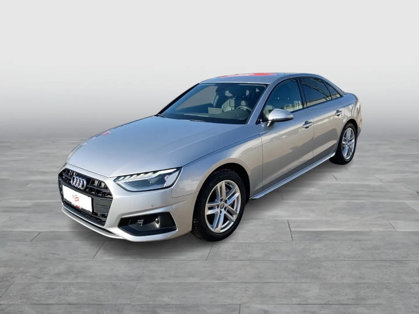 Audi A4 40 2.0 TDI AUT. LED+LEDER+NAV+RADAR+SOUND Silber - 2