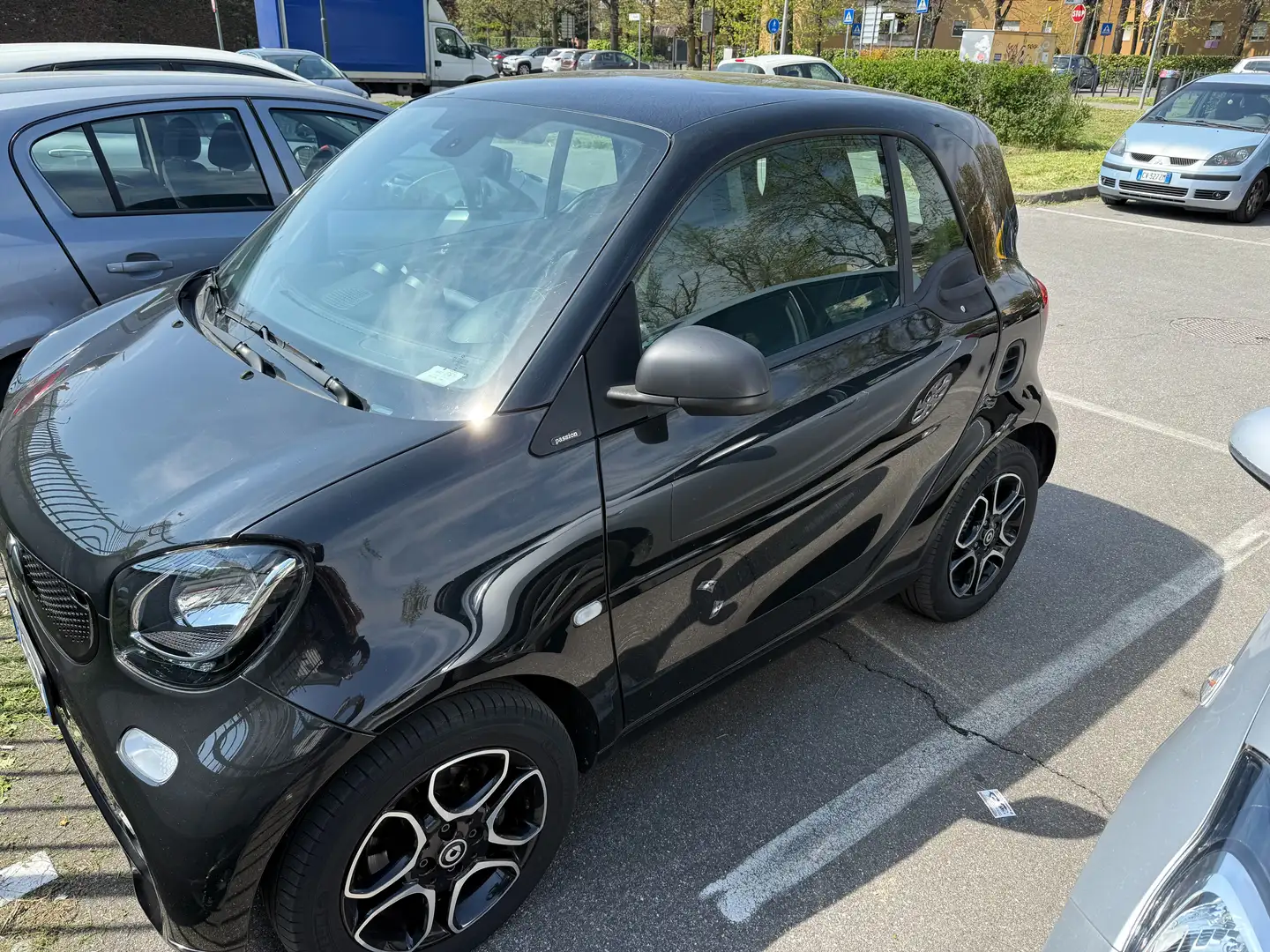 smart forTwo Fortwo III 2015 1.0 Passion 71cv twinamic my18 Nero - 2