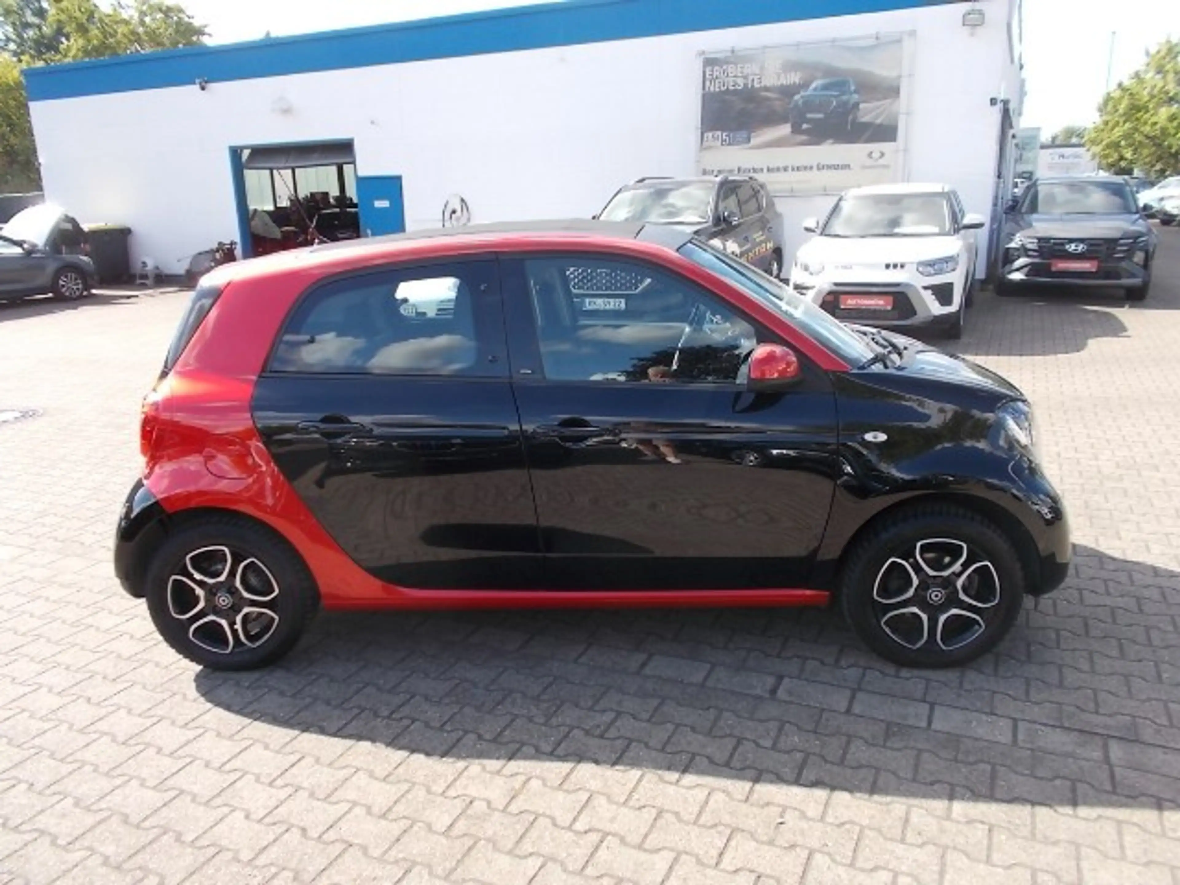 smart forFour Prime. Leder, Faltdach, SHZ, Allwetter — photo 4