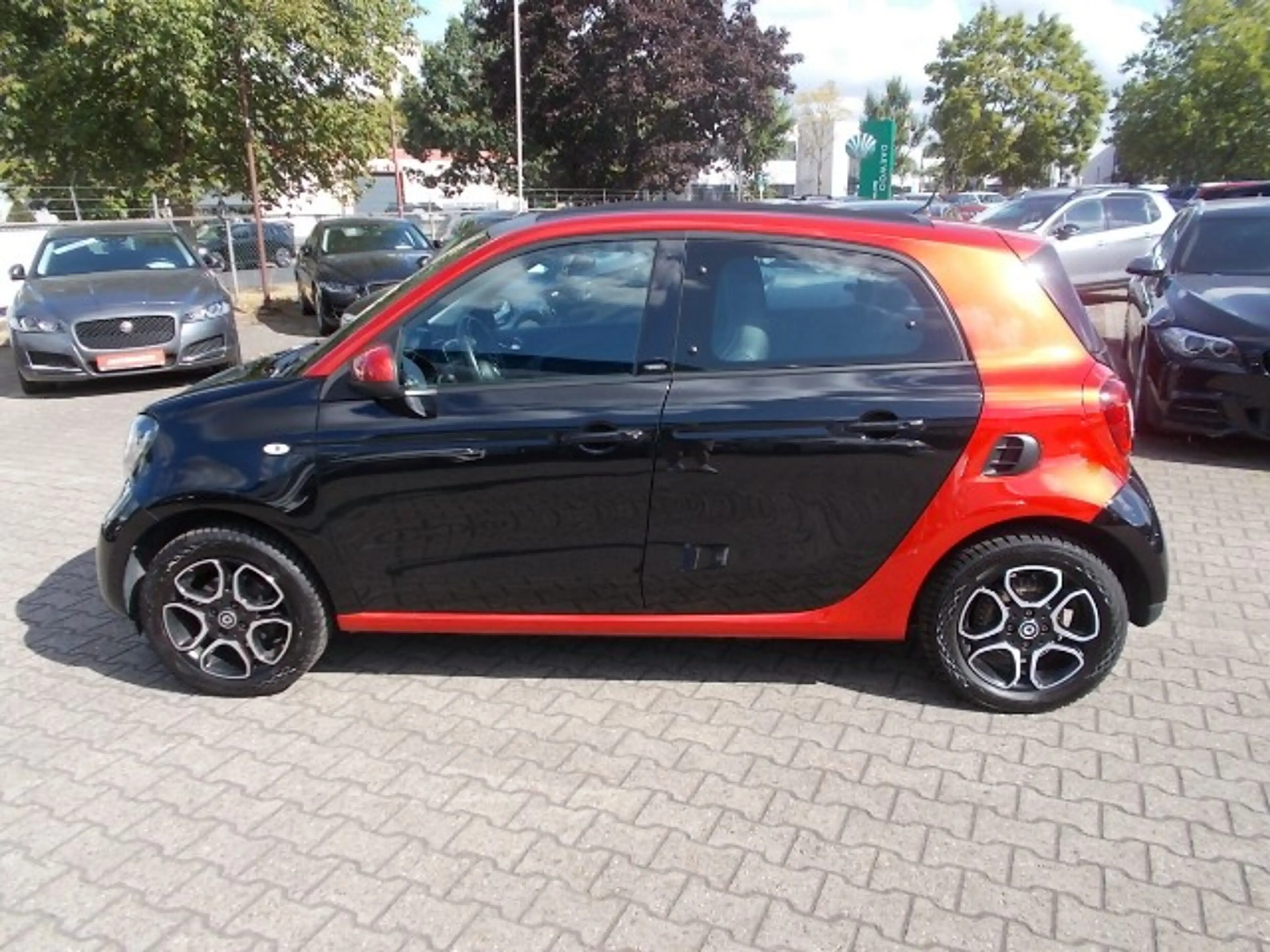smart forFour Prime. Leder, Faltdach, SHZ, Allwetter — photo 8