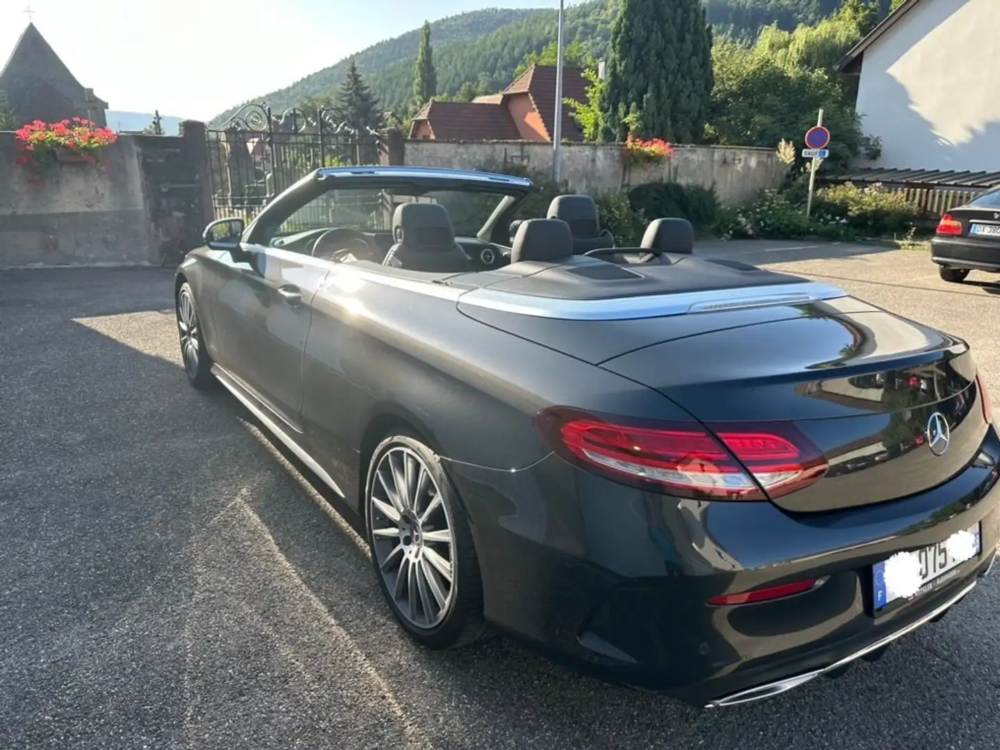 Mercedes-Benz C 400 C 400 Cabriolet 400 9G-Tronic 4Matic Noir - 2