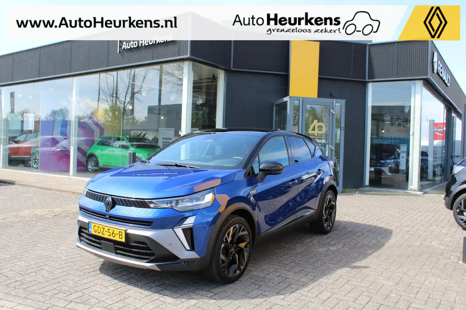 Renault Captur Mild Hybrid 160 EDC Esprit Alpine l FULL OPTION l Blauw - 1