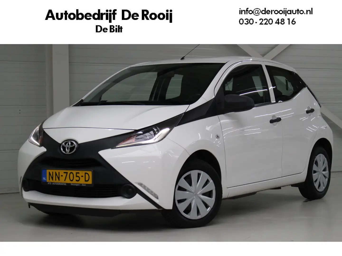 Toyota Aygo 1.0 VVT-i x-fun Airco | Centrale vergrendeling | B Blanc - 1