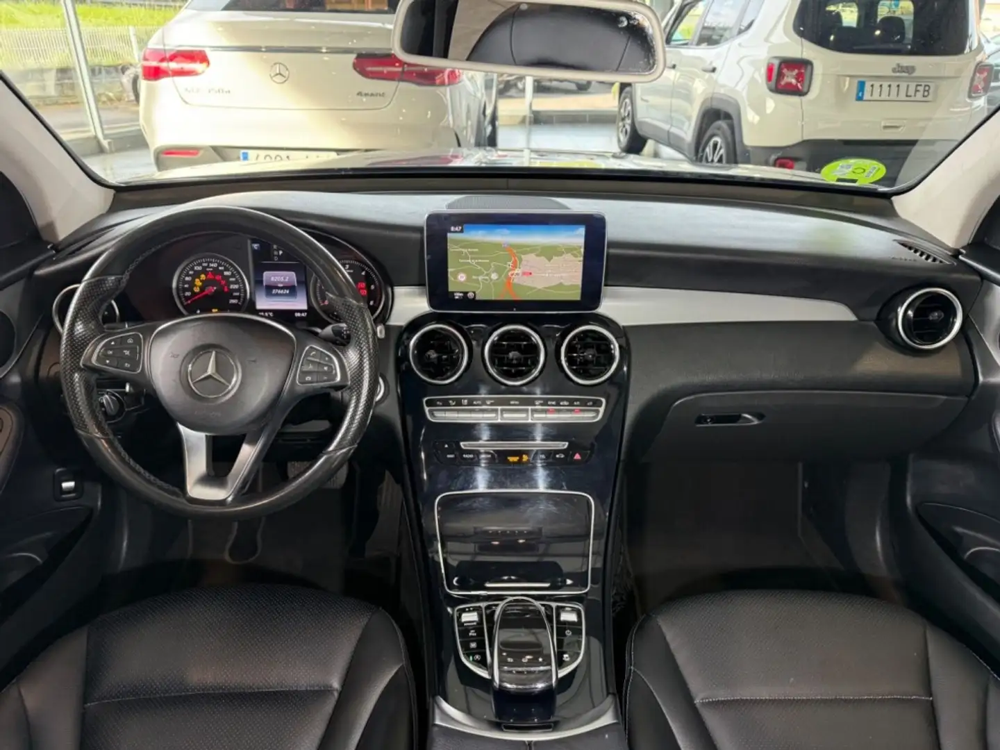 Mercedes-Benz GLC 220 220d 4Matic Aut. Plateado - 2