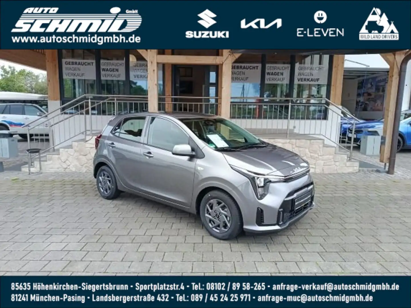 Kia Picanto PICANTO PE2 1.0 AMT VISION Grey - 1