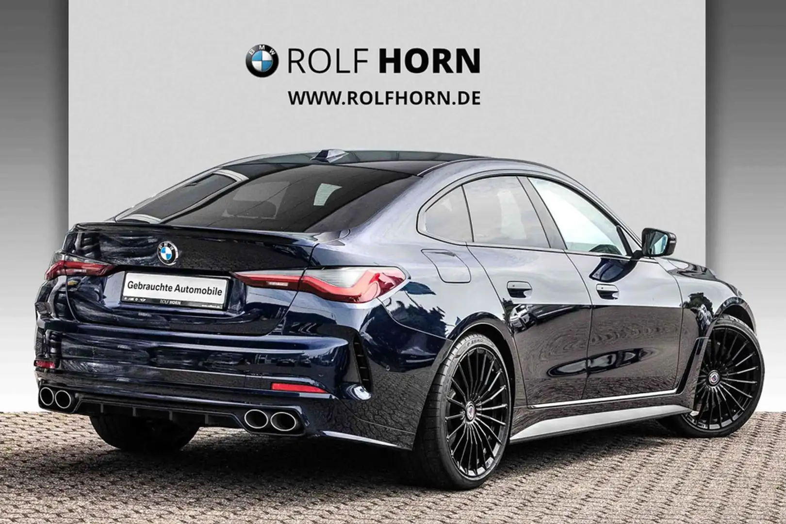 Alpina B4 3.0 Allrad Navi Glasdach HUD h/k Laser RfKam. Bleu - 2