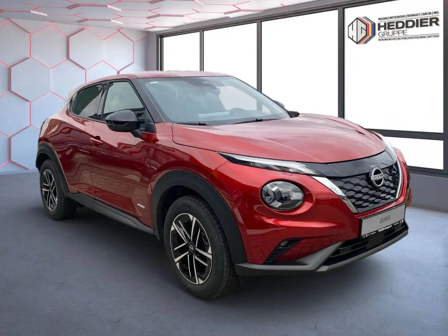 Nissan Juke JUKE 1.6 HYBRID 143 PS 4AMT N-CONNECTA Winter II Rot - 2