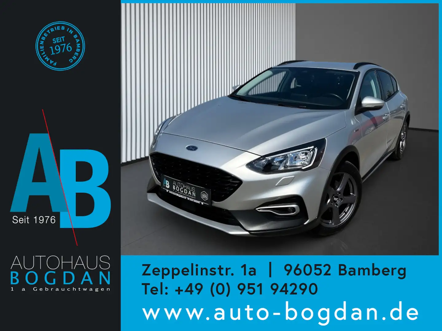 Ford Focus Active Winterpaket*Navi*Kamera*PDC*SHZ*DAB Silber - 1