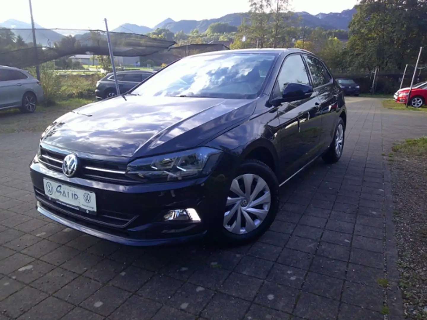 Volkswagen Polo 1.0 TSI Comfortline*Climatronic*PDC*SHZ*ACC Schwarz - 2