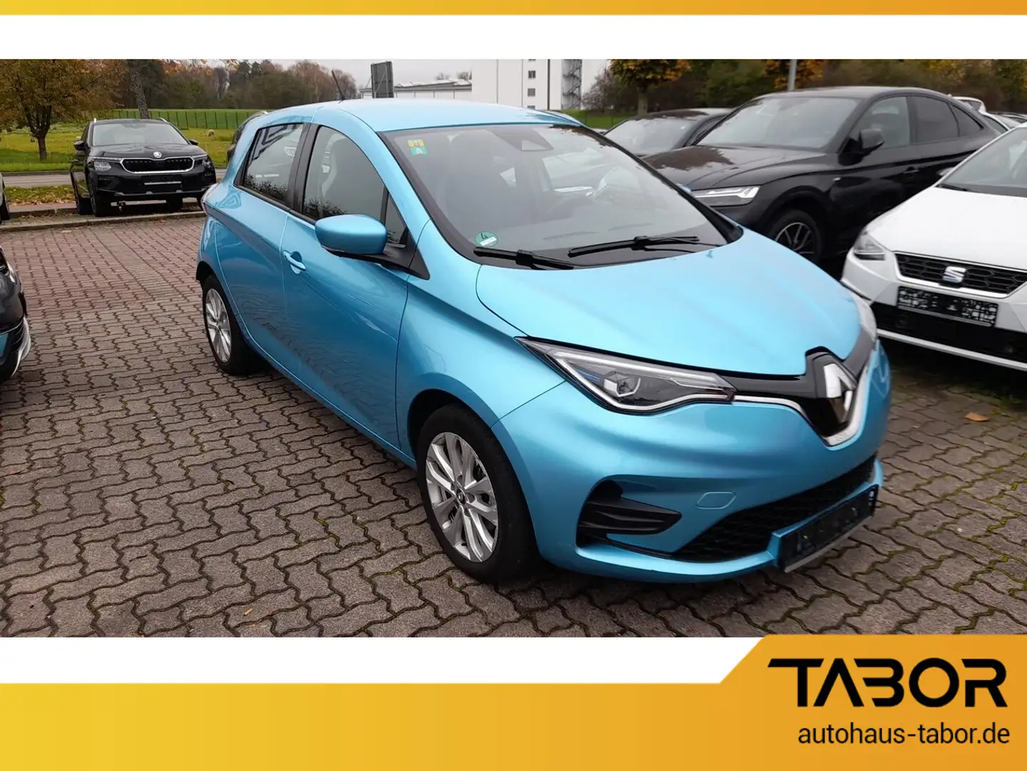 Renault ZOE ZE50 R110 Exp Kaufbatterie LED Nav SHZ Blau - 2