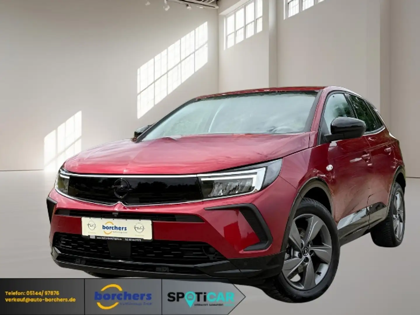 Opel Grandland 1.2 DI GS Rot - 1