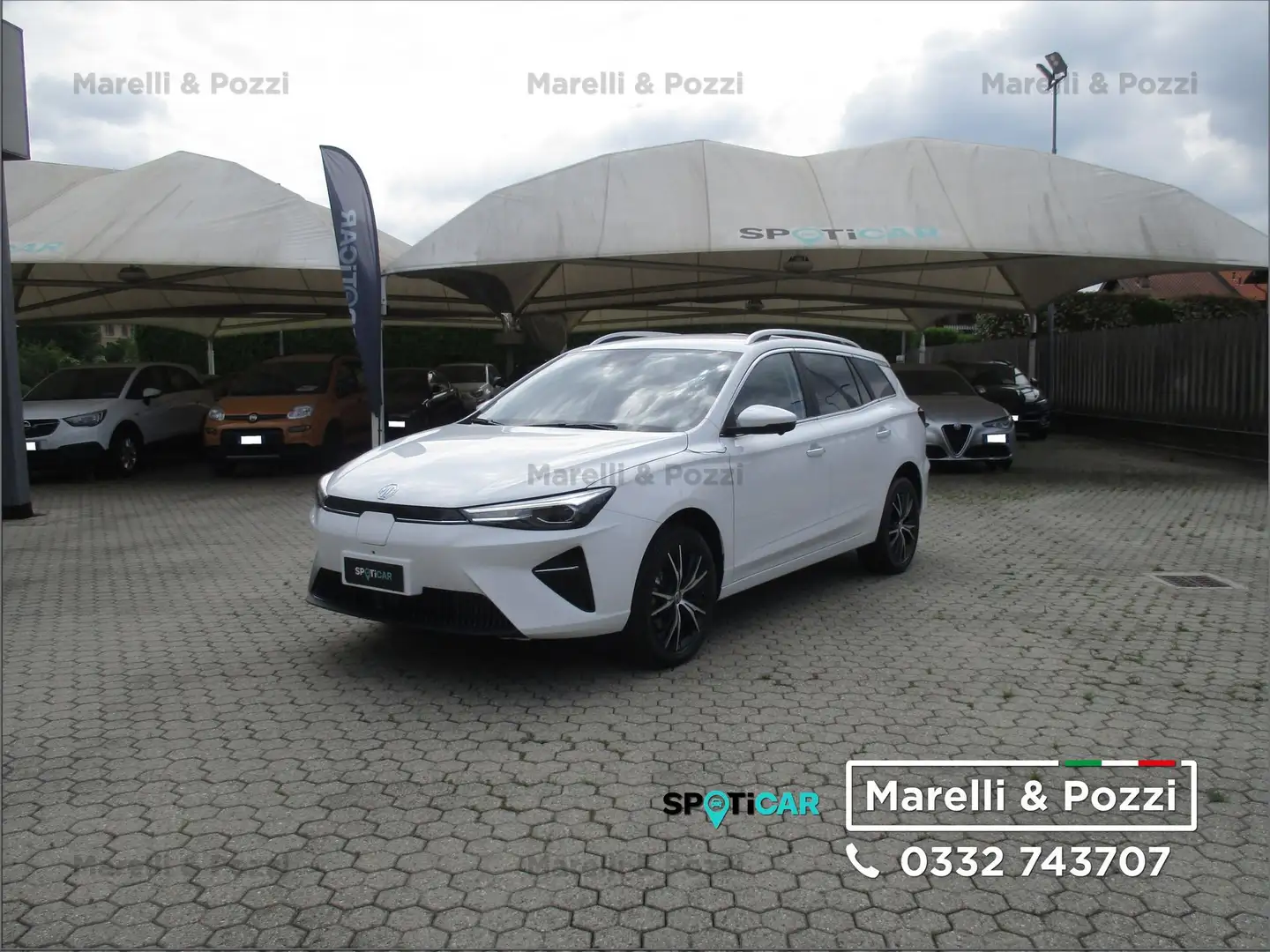 MG MG5 Luxury 61,1 KWh Blanco - 1