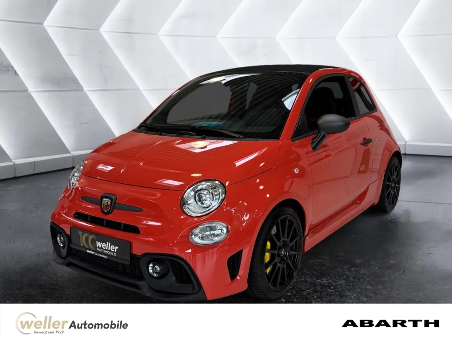 Abarth 695C Competitione Carbon-Schalensitze Beats Xenon Navi Orange - 1