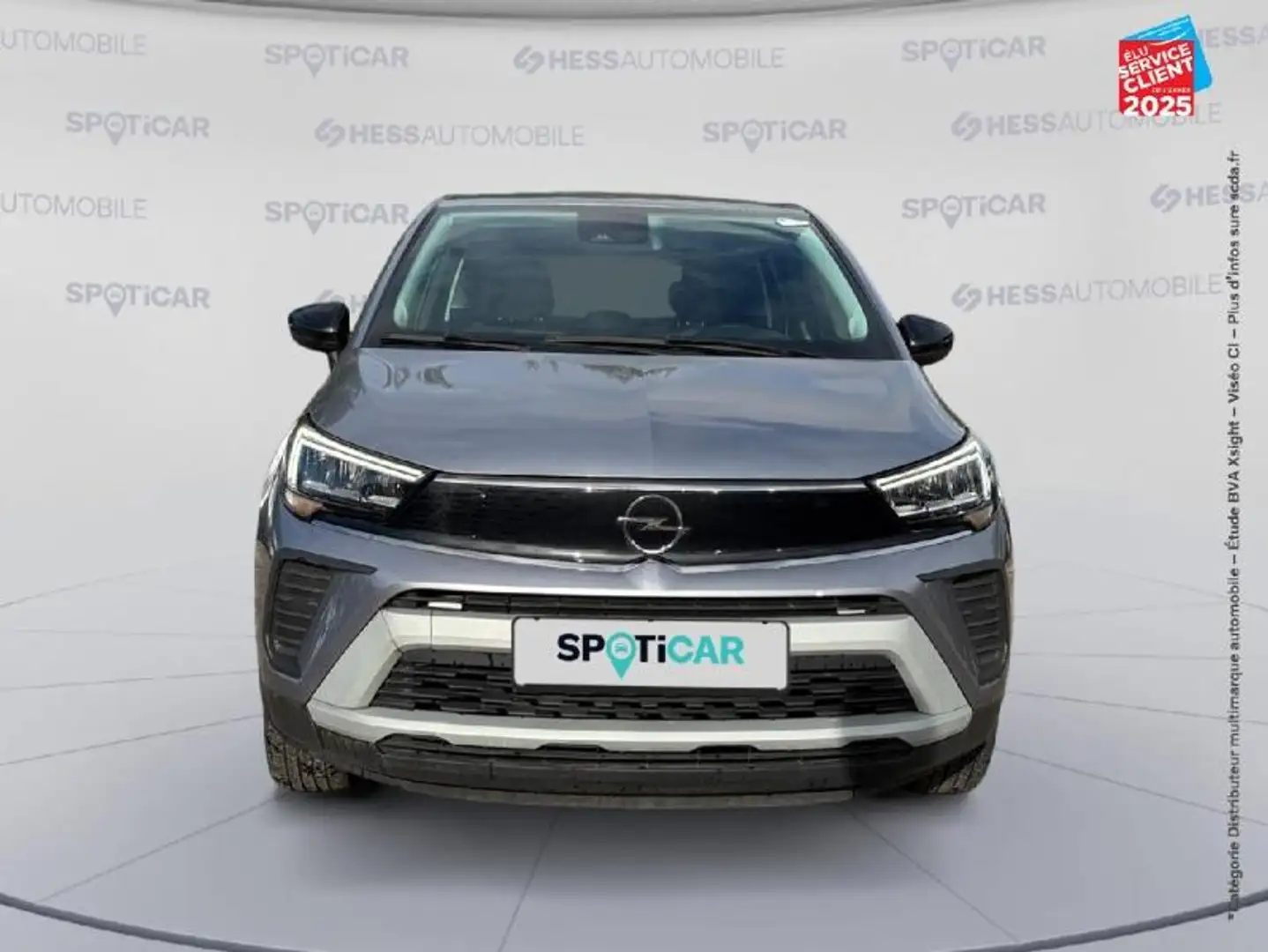 Opel Crossland 1.2 Turbo 110ch Elegance Business Grijs - 2