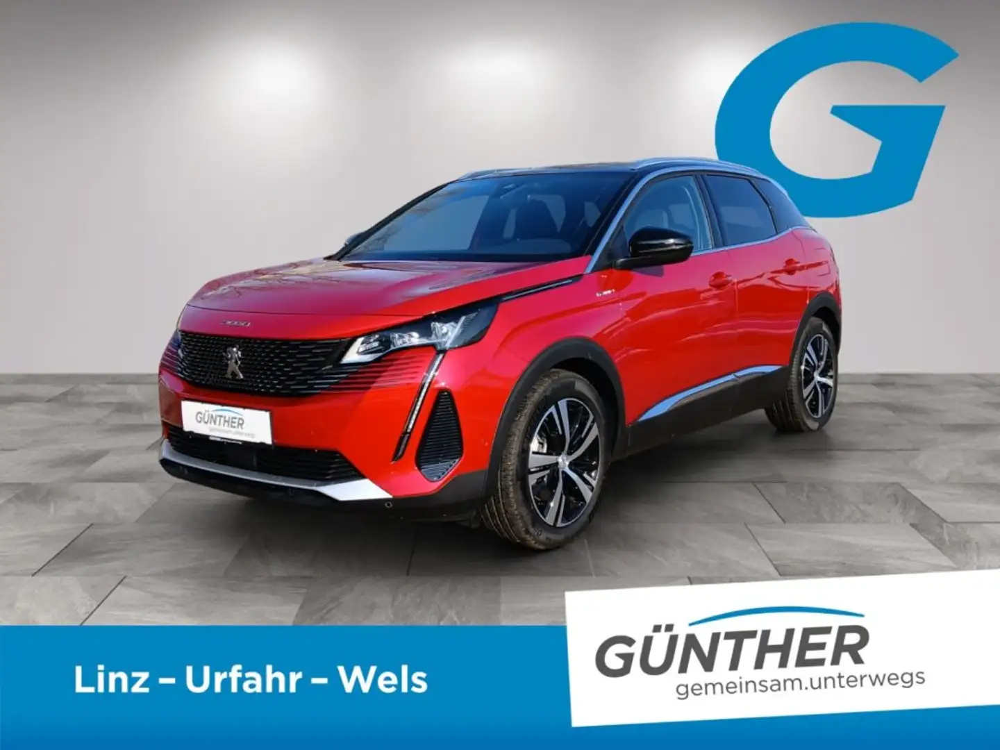Peugeot 3008 GT Hybrid 300 e-EAT8 Rot - 1