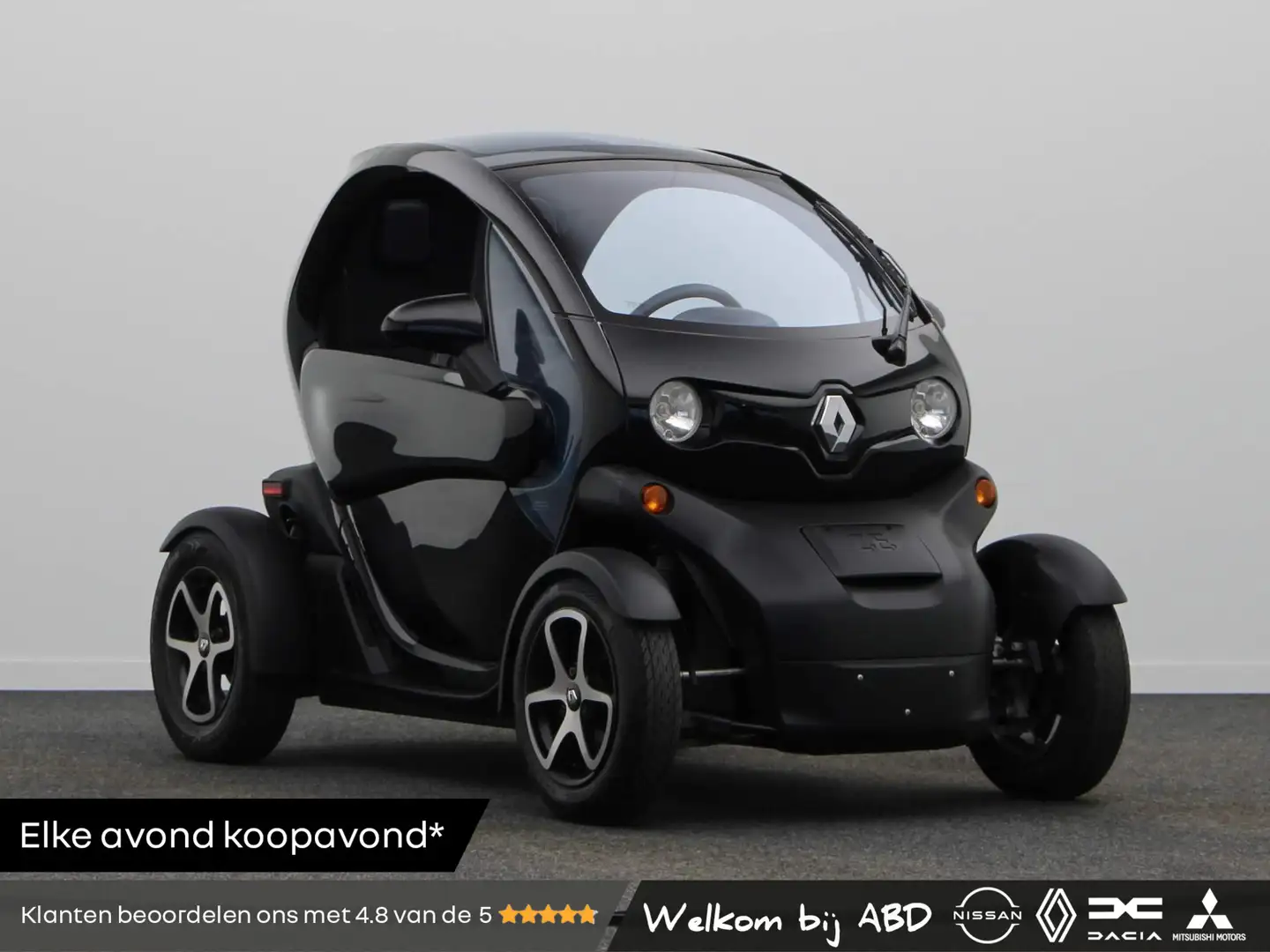 Renault Twizy Intens (Koop Accu) | 80km/u | 1e eigenaar | Volled Zwart - 1
