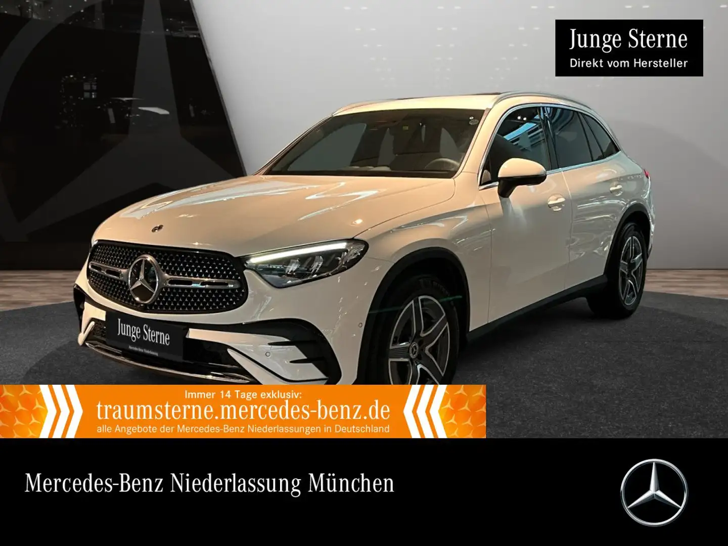 Mercedes-Benz GLC 220 d 4M AMG+LED+KAMERA+KEYLESS+9G Weiß - 1