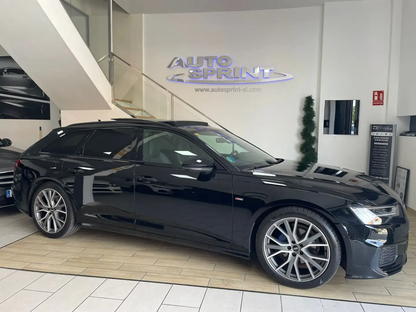 Audi A6 Avant 40 TDI S tronic (4.75) Noir - 2
