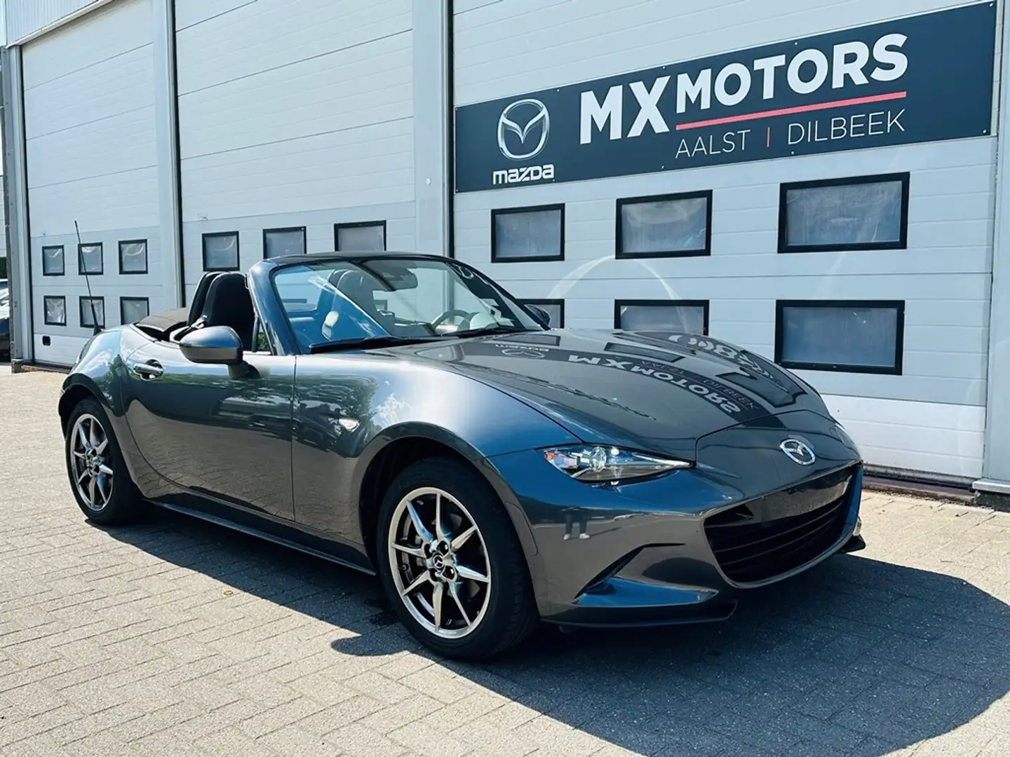 Mazda MX-5 1.5 SkyG * SkyCruise * 1e eig * Nieuwstaat Grijs - 1
