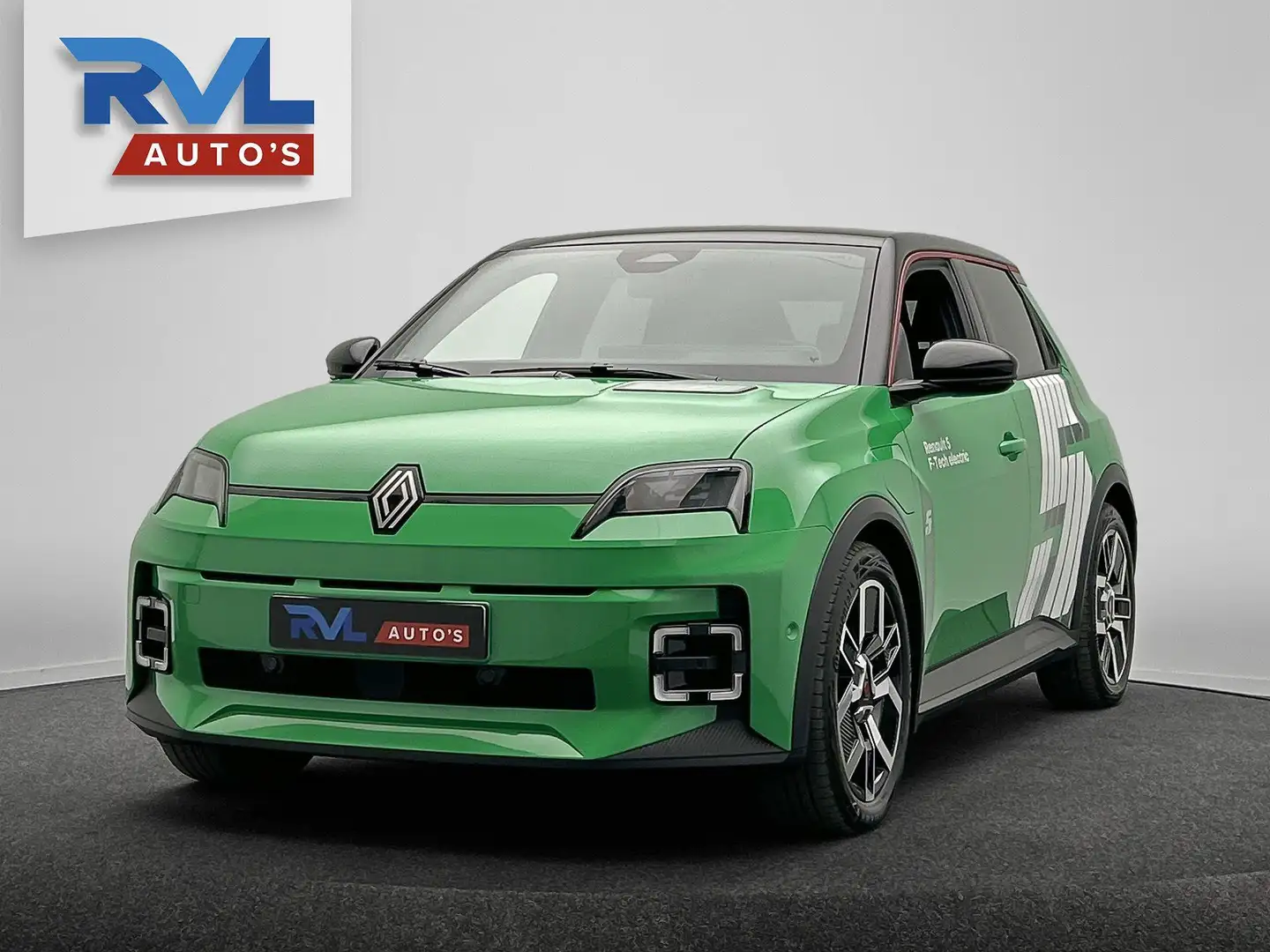 Renault R 5 Techno 52 kWh Fabrieks Garantie t/m 2029 Harman Ka Groen - 1