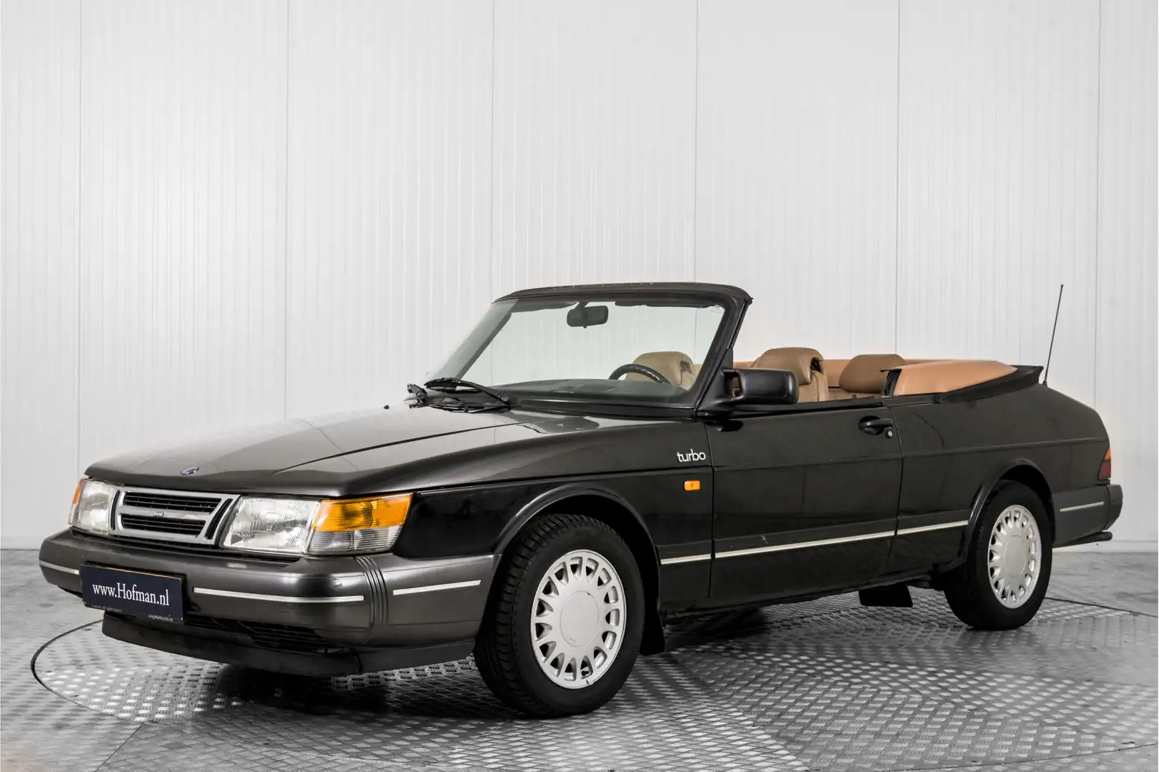 Saab 900 Cabrio 2.0 Turbo 16 Schwarz - 1