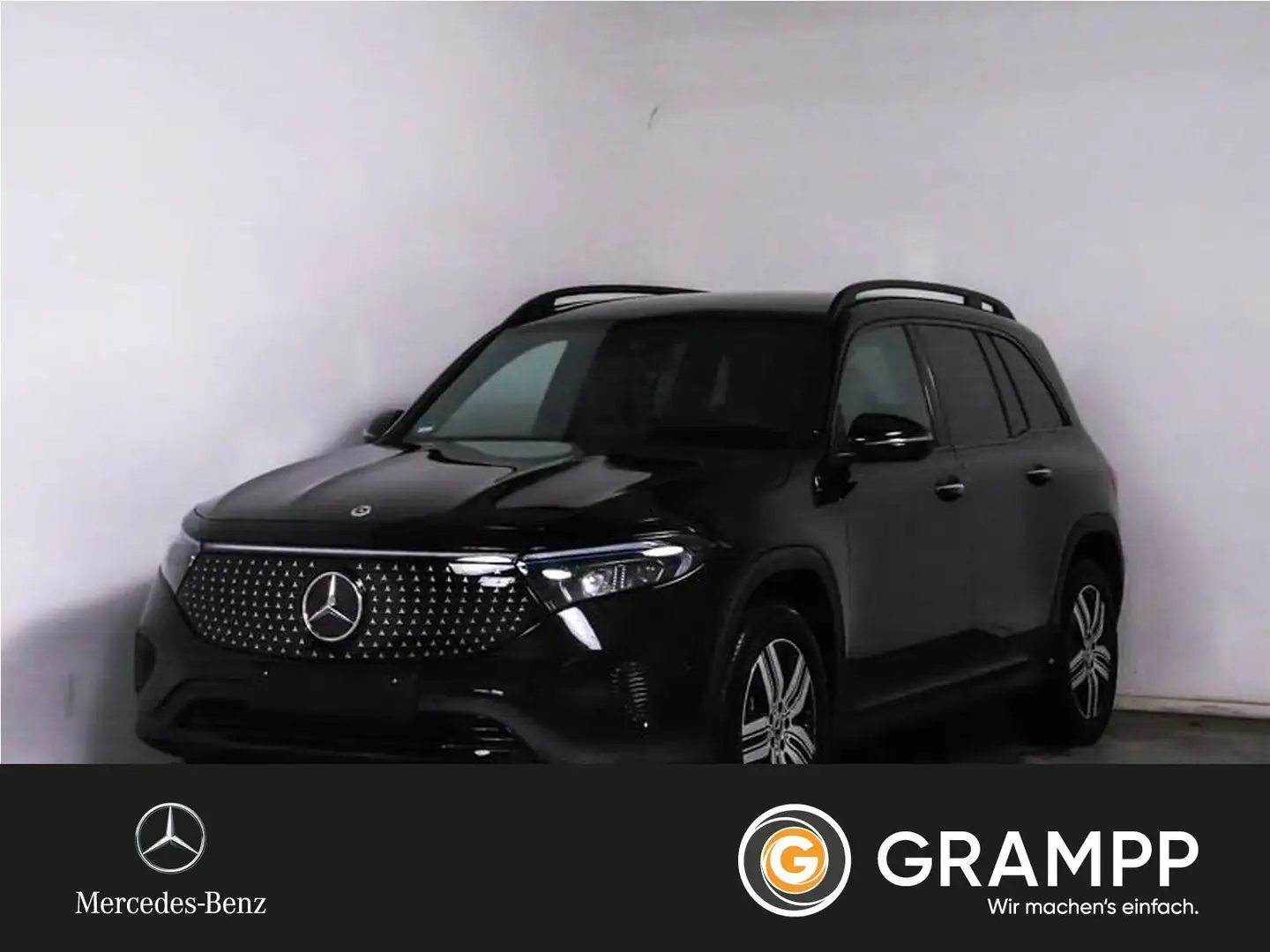 Mercedes-Benz EQB 300 4M ElectricArt-AdvPlus/Fahrassi/7Sitzer Schwarz - 1