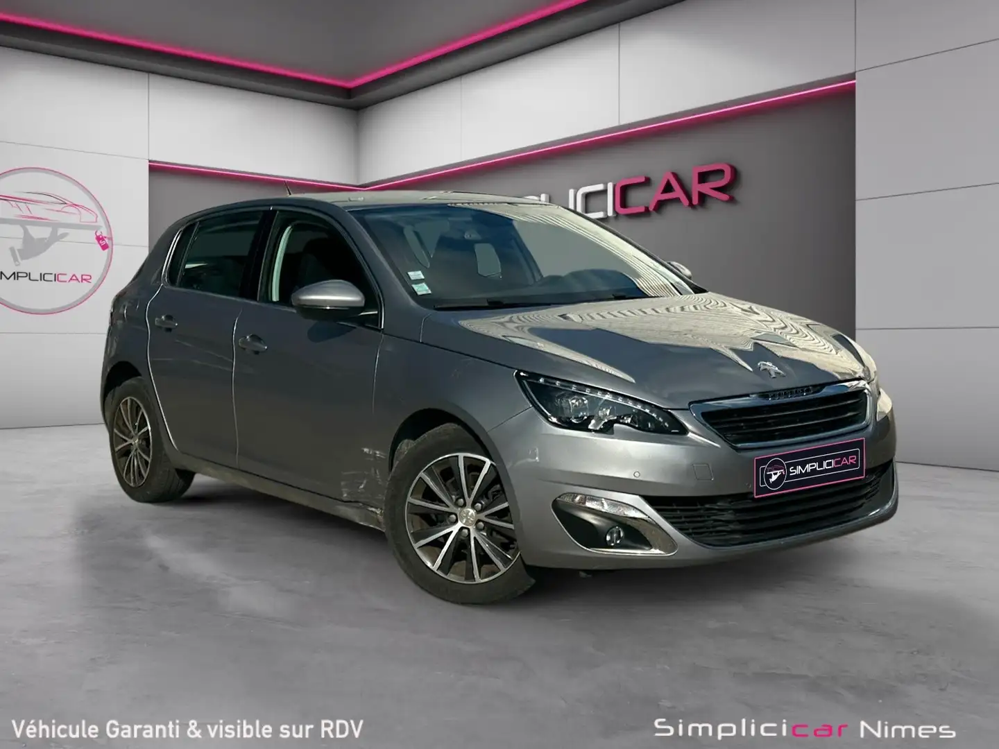 Peugeot 308 308 1.6 BlueHDi 120ch S\u0026amp;S BVM6 Allure Grau - 1