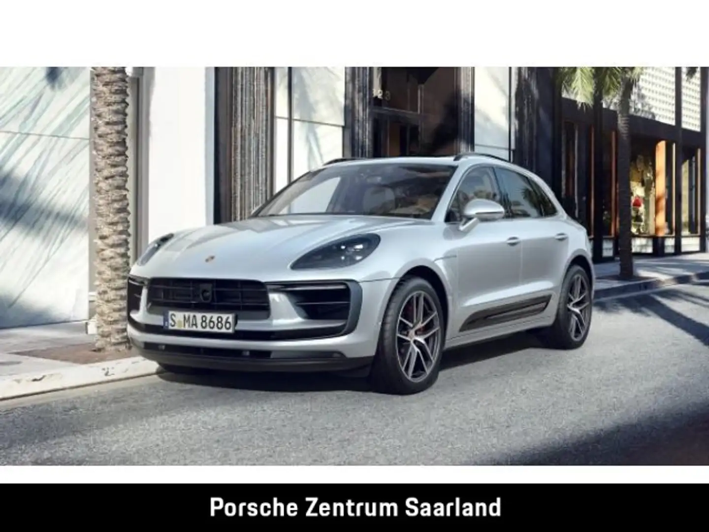 Porsche Macan S Zilver - 1