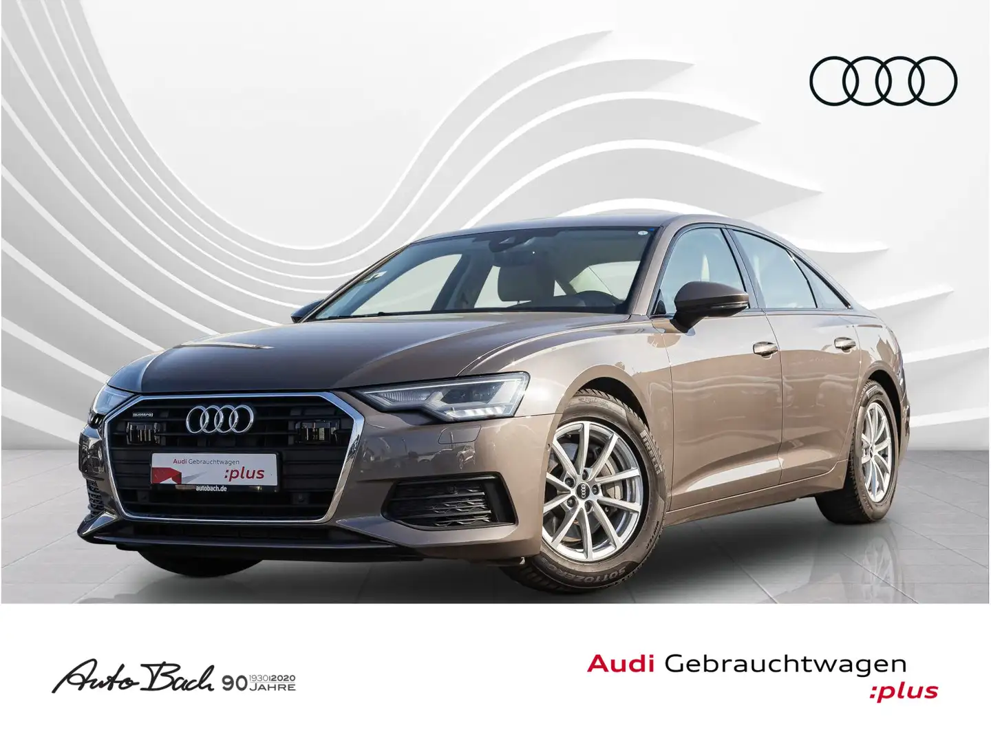 Audi A6 45TDI qu Stronic Navi LED ACC EPH AHK Braun - 1