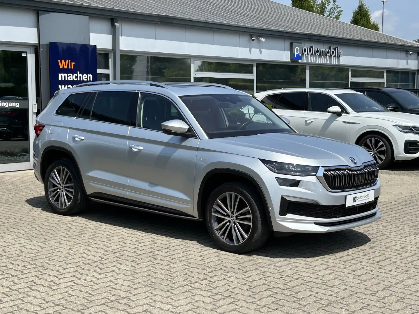 Skoda Kodiaq 2.0 TDI DSG L&K 4x4*SH*LED*PANORAMA*AHK* Argent - 2