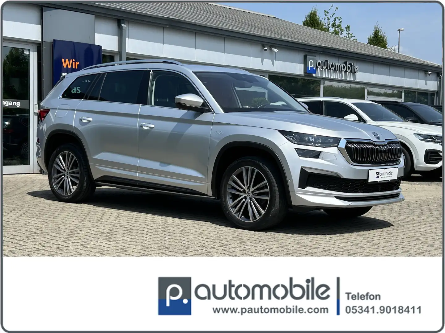 Skoda Kodiaq 2.0 TDI DSG L&K 4x4*SH*LED*PANORAMA*AHK* Argent - 1