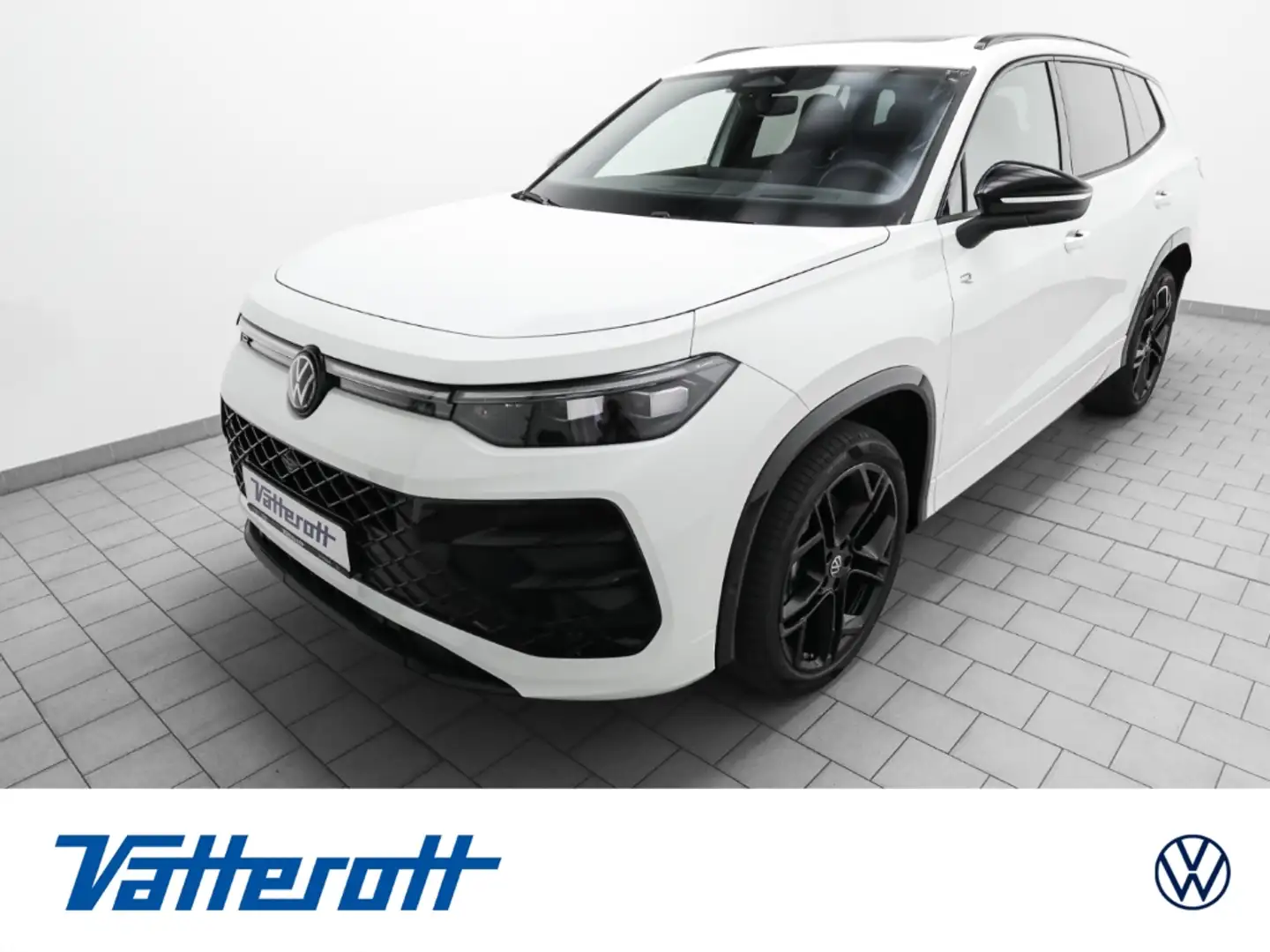 Volkswagen Tayron R-Line 2.0 TDI 4M DSG AHK Pano Matrix Weiß - 1