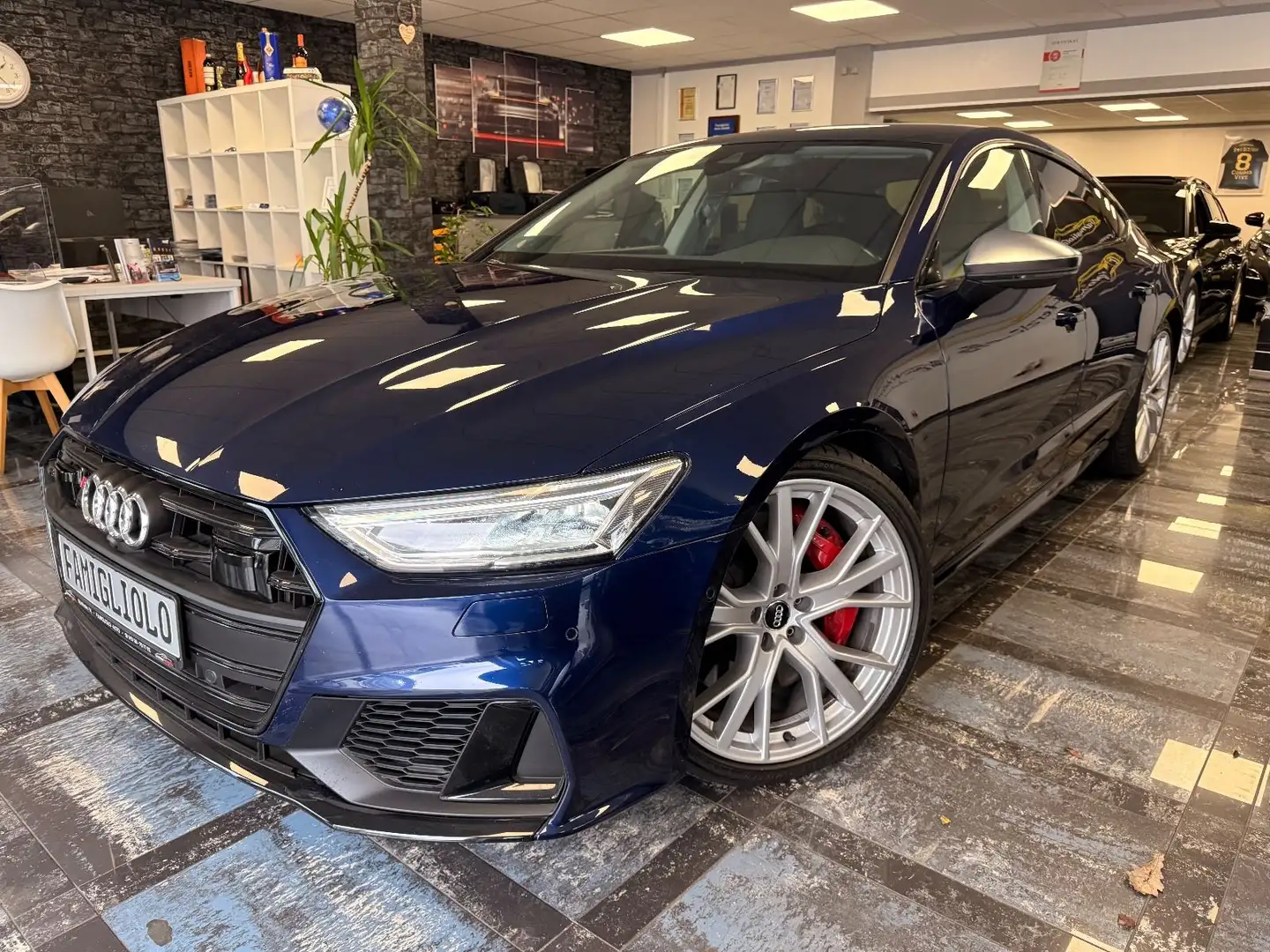 Audi S7 Sportback 3.0 TDI quattro/Ambiente/Luftfa/B&Q Blau - 2