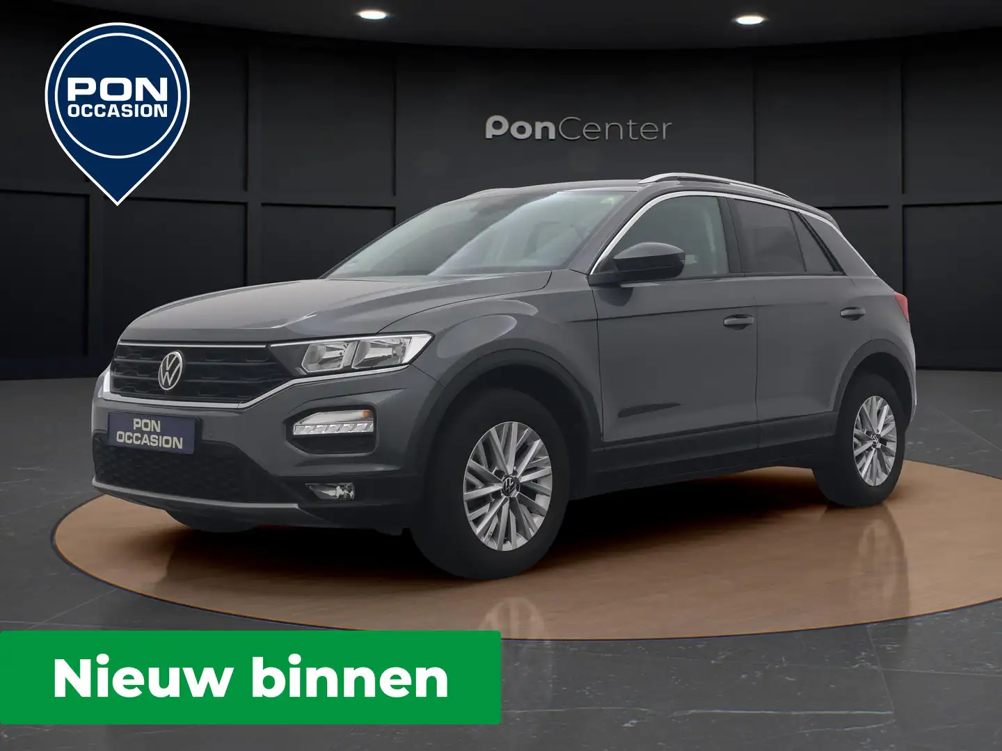 Volkswagen T-Roc 1.0 TSI Style | NIEUW BINNEN | Trekhaak | Apple Ca Grijs - 1