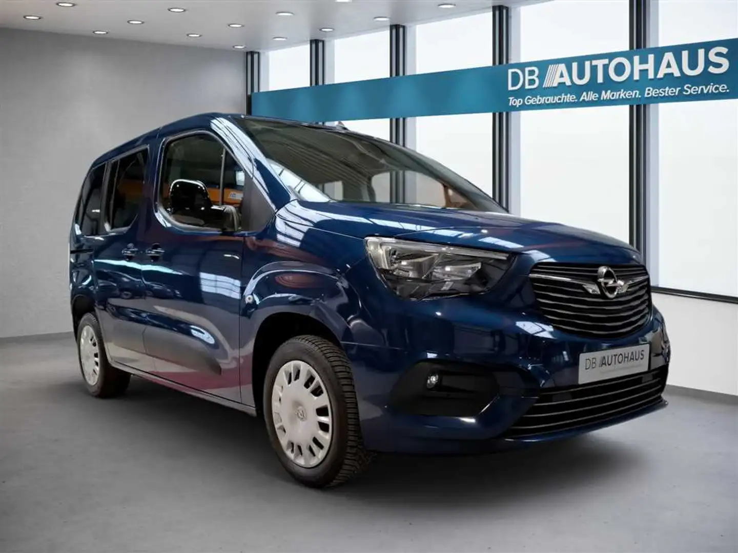 Opel Combo Life Elegance 1.2 Turbo Automatik Blau - 2