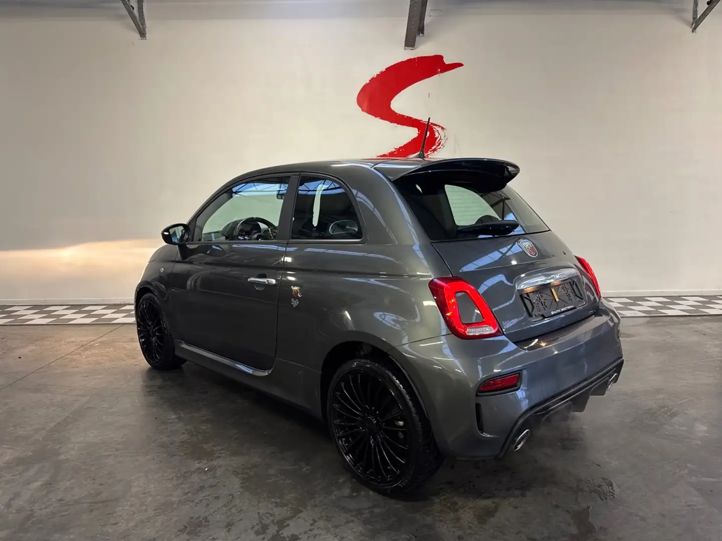 Fiat 595 Abarth 500 1.4 T-Jet Abarth 595 (1ÈRE MAIN) Gris - 2