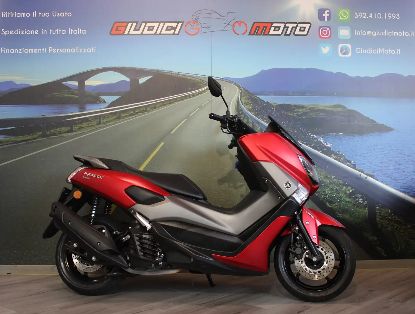 Yamaha NMAX 155 - 2018 - km 14364 Rot - 1