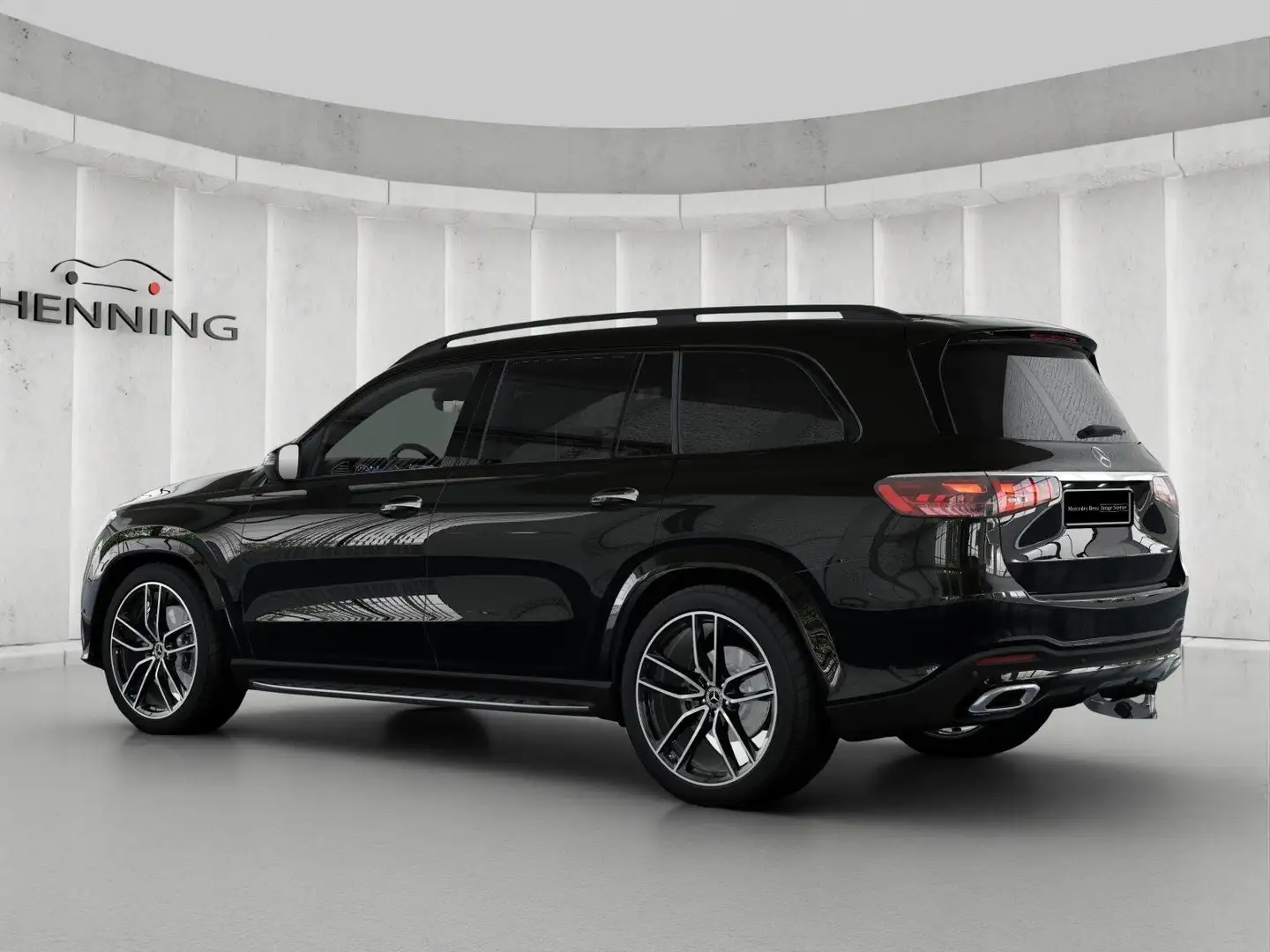 Mercedes-Benz GLS 450 d 4MATIC Noir - 2