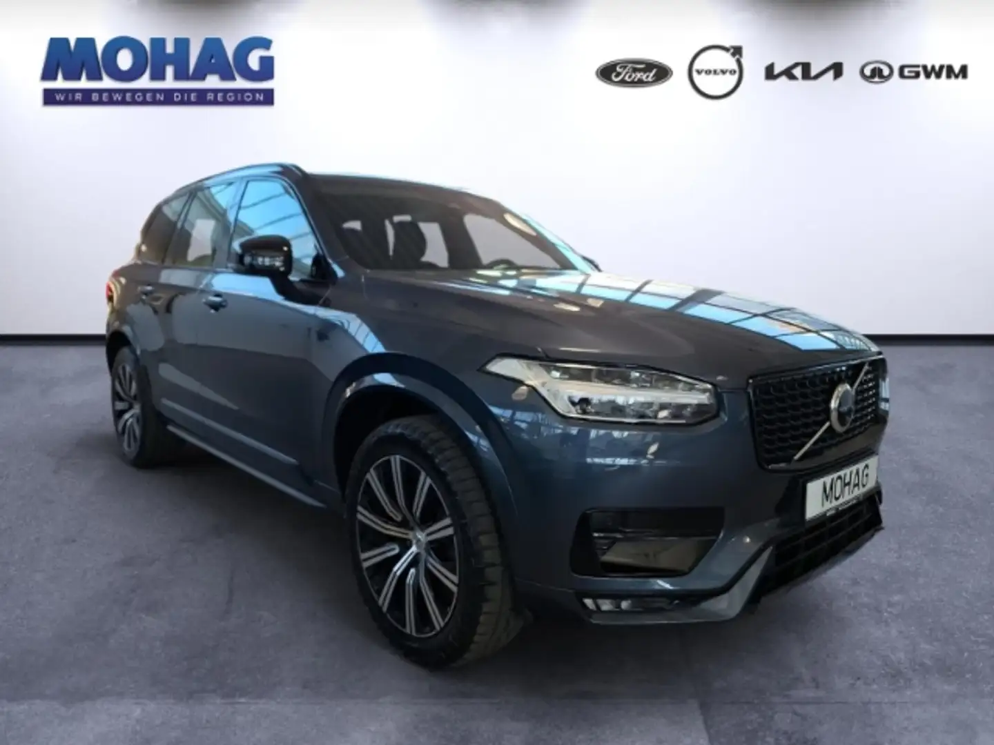 Volvo XC90 B5 Diesel AWD Plus Dark 7-Sitzer AHK ACC 360 Grad Blauw - 2