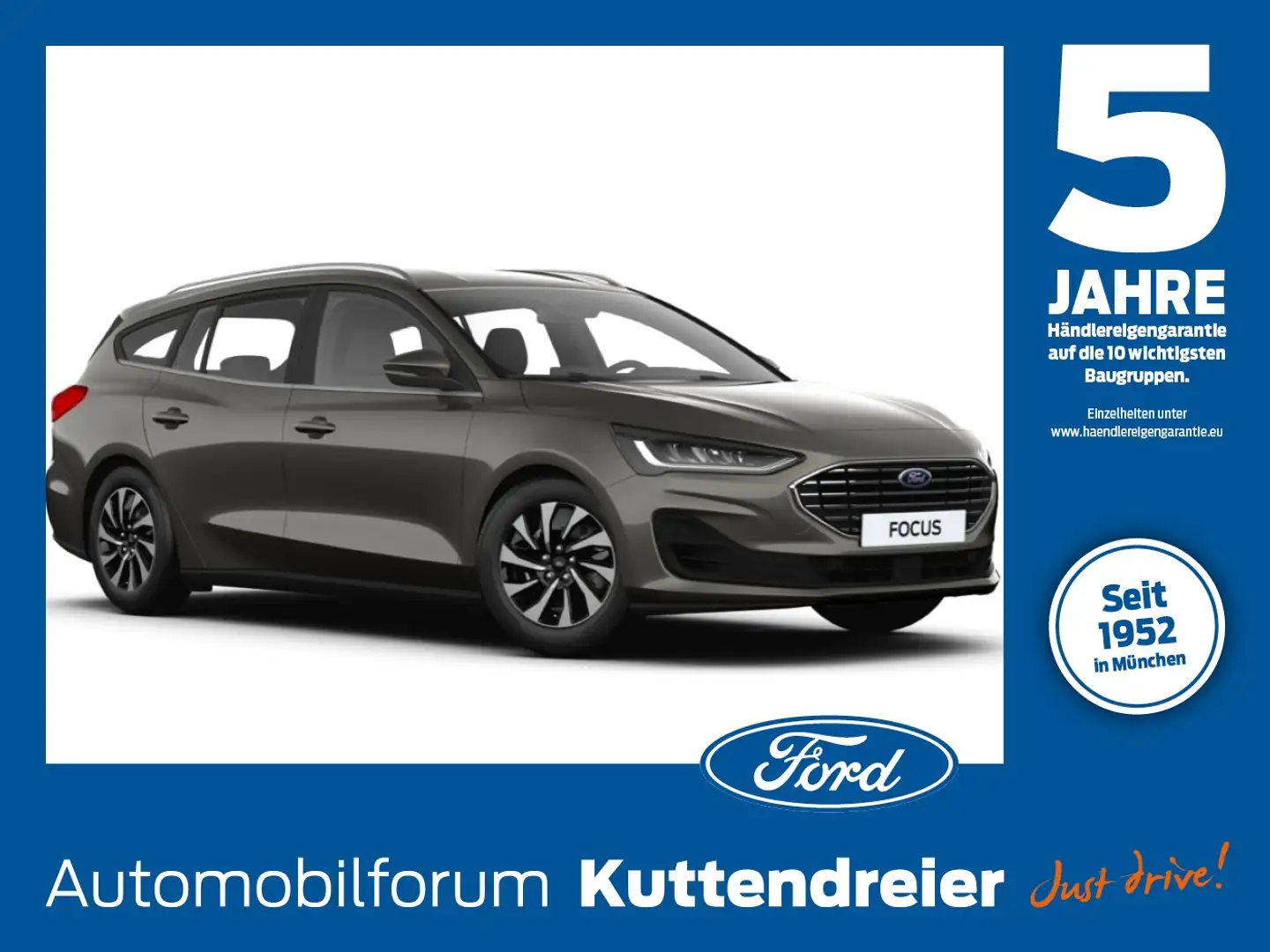 Ford Focus Turnier 1.0 EcoBoost Mild-Hyb S/S Titanium Gris - 1