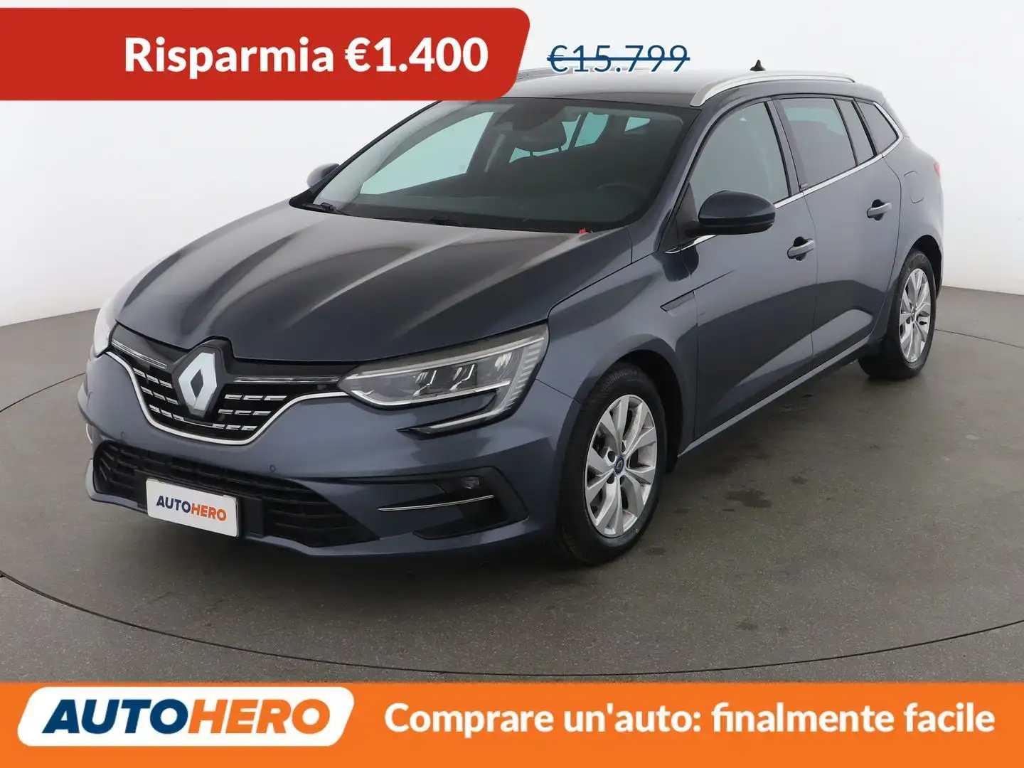 Renault Megane 1.6 Hybrid E-Tech Business PHEV Grau - 1