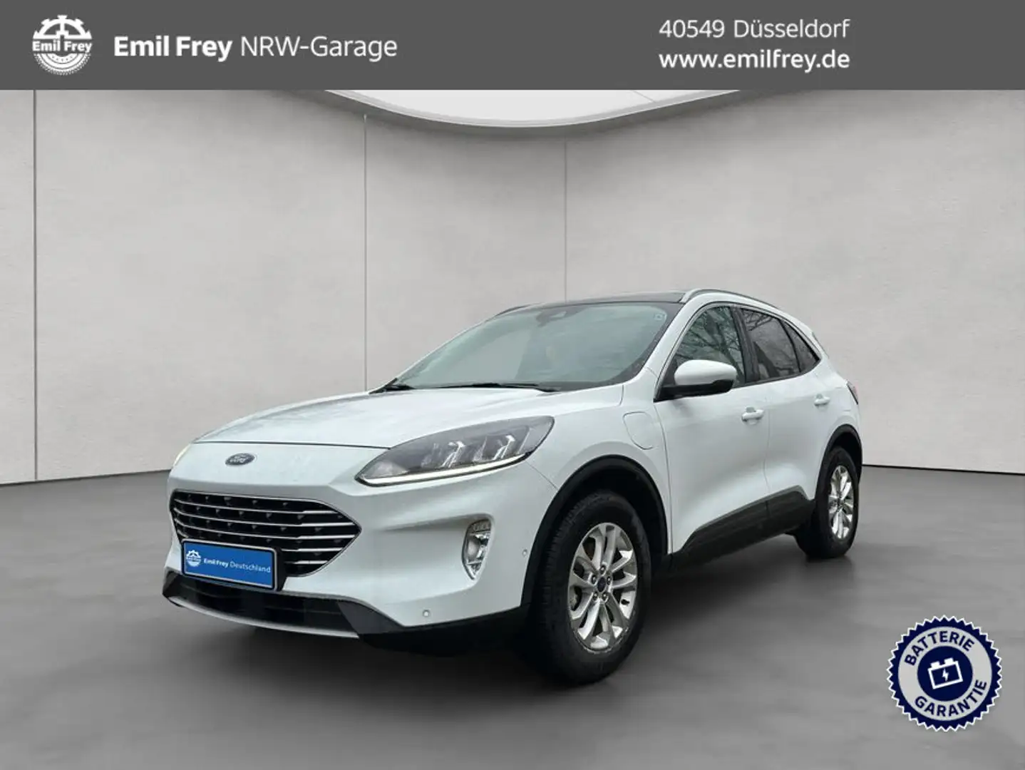 Ford Kuga 2.5 Duratec PHEV TITANIUM Pano-Dach/iACC/Wint Weiß - 1