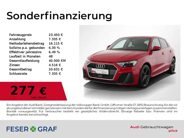 2025 Audi A1 in Red for sale