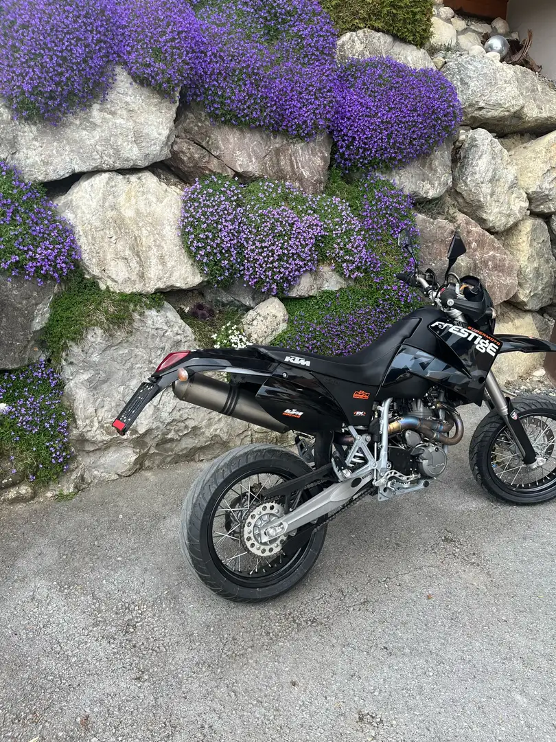 KTM 640 SM Prestige Akrapovic Komplettanlage Schwarz - 2