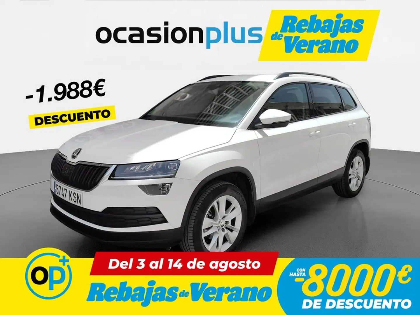 Skoda Karoq 1.6TDI AdBlue Ambition Blanco - 1