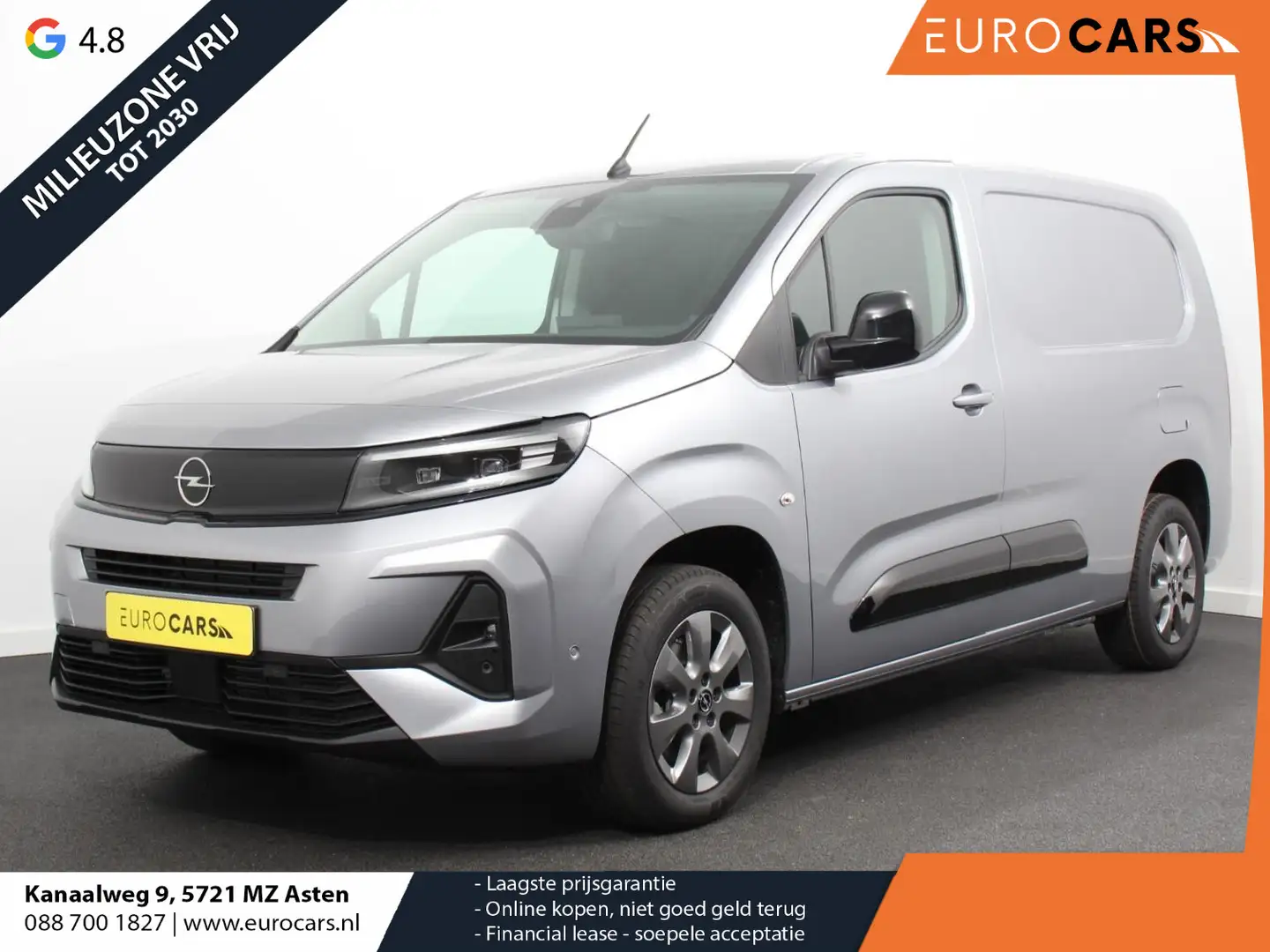 Opel Combo 1.5 BlueHDi 130 S&S L2 Apple Carplay / Android Aut Grijs - 1
