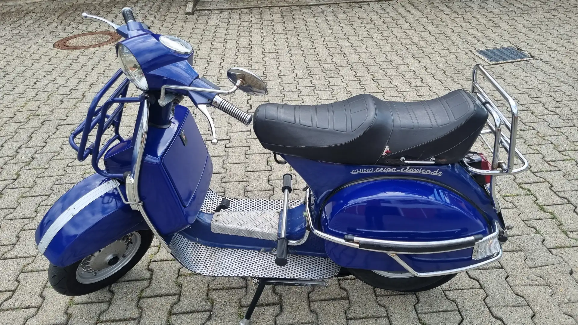 Vespa PX 125 Lusso Modrá - 1