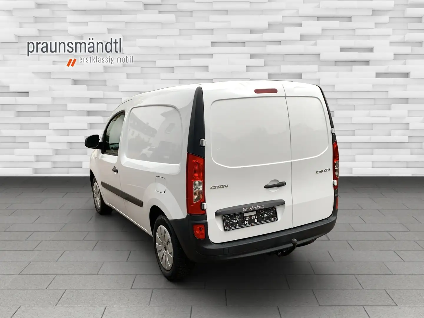 Mercedes-Benz Citan 109 CDI Kasten lang Klima DAB Kamera AHK Wit - 2