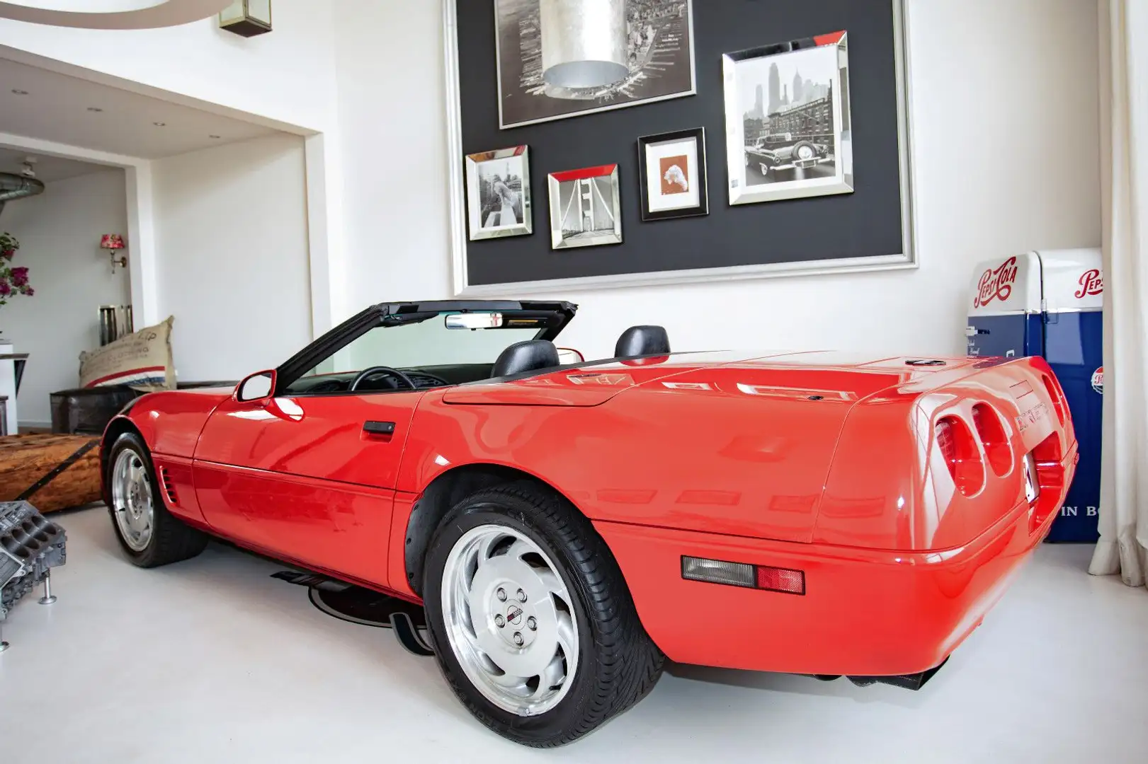 Corvette C4 1995 Modell - erste 95er mit H Zulassung Piros - 2